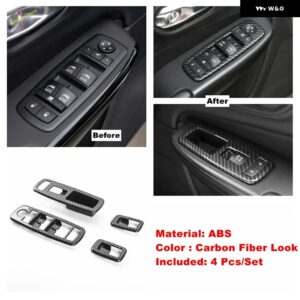 ジープ シート調整 ギア シフト ボックス ウォーターカップ ホルダー エア AC ベントバックミラー カバー トリム チェロキー 2016 - 2021 - model　a