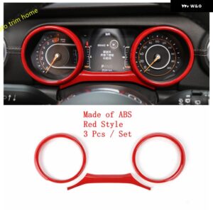 ジープ ラングラー JL 2018 - 2022 エアコン ベント AC コンセント/ ダッシュボード / スピーカー /ライトランプ コントロール パネル カバー トリム - model　l
