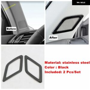 アウディ ピラー A スピーカー ウィンドウリフト ボタン ドアハンドル CLASE ボウル エアコン アウトレット AC ベントカバー トリム Q3 F3 2019 - 2024 - Pillar A