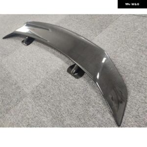 アウディ GT スタイル スポイラー A4 トランク 汎用 リア スポイラー ウイング B6 B7 B8 B9 2003-20 カラーテールフィンアクセサリー - Fake Carbon Fiber
