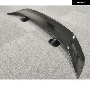 アウディ GT スタイル スポイラー A4 トランク 汎用 リア スポイラー ウイング B6 B7 B8 B9 2003-20 カラーテールフィンアクセサリー - Bright Black