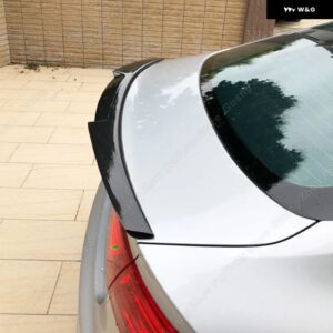 アウディ M4 スタイル 車グロスブラックリア トランク スポイラー ウイング テール A3 S3 RS3 8V セダン 2016-20 チューニングアクセサリー - Carbon Look