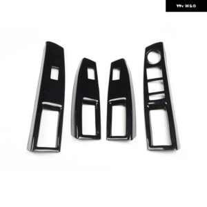 シボレー ピアノブラック ABS カー スタイリング クルーズ 2009-2013 2015 左ハンドル 用ギア パネル カバー ドア パネル ト - Window Lift Switch