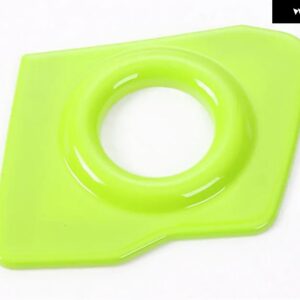 ジープ スタイリング スタートキー穴 フレーム カバー トリム 装飾 ステッカー ラングラー コンパスパトリオット 2011-2016 - light　green