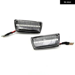 シボレー LED ダイナミックウィンカー ライトサイドフェンダーマーカーシーケンシャルウインカー クルーズ J300 アベオ T300 オーランド - WHITE