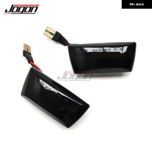 シボレー LED ダイナミックウィンカー ライトサイドフェンダーマーカーシーケンシャルウインカー クルーズ J300 アベオ T300 オーランド - Black