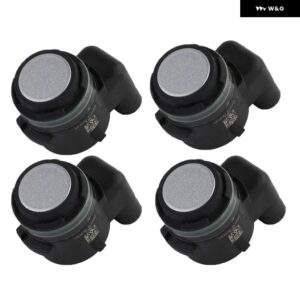 アウディ PDC パーキング センサー A1 A3 A4 A5 A6 A7 A8 Q3 Q5 Q7 TT フォルクスワーゲン VW SEAT SKODA 5QD919275A - 4pcs Silver