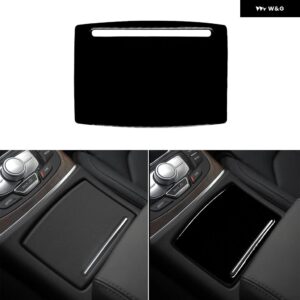 アウディ A6 S6 C7 A7 S7 4G8 2012-18 ピアノブラック副パイロット ダッシュボード パネル トリム カバー 車室内装飾アクセサリー ステッカー - LHD and RHD12