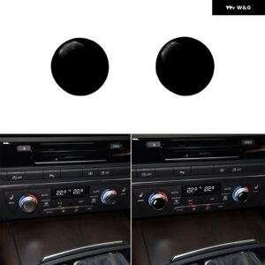 アウディ A6 S6 C7 A7 S7 4G8 2012-18 ピアノブラック副パイロット ダッシュボード パネル トリム カバー 車室内装飾アクセサリー ステッカー - LHD and RHD