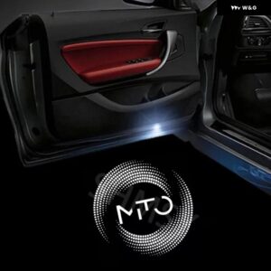 アルファロメオ 2個 カーアクセサリー LED プロジェクターランプゴーストシャドウウェルカムライトMITO 2009-2022 2017-21 - Mito