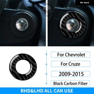 シボレー RRX クルーズ 2009-2015 インテリア カーボン ギア シフト CD AC ウィンドウリフト装飾カバー トリム ステッカー カ - Keyhole C