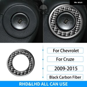 シボレー RRX クルーズ 2009-2015 インテリア カーボン ギア シフト CD AC ウィンドウリフト装飾カバー トリム ステッカー カ - Keyhole D