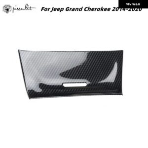 ジープ カーアクセサリー プラスチック カーボングレインオーバーレイカバー トリム 2 グランド チェロキー ラレド限定 2014-2018 アクセサリー ABS - storage　box