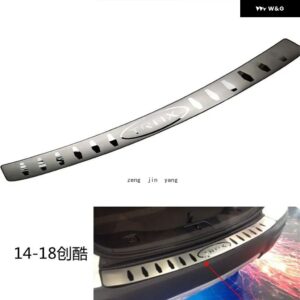 シボレー TRAX バンパー プロテクター ステッカー 車両用品 スカッフプレート 装飾アクセサリー ステンレス クローム - 2014-2018