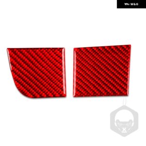 シボレー シルバラードタホ GMC アバランチ LTZ シエラ SLT 07-13 カーボン スピードメーター パネル カバー スーツ車内 ステッ - red