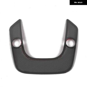 アウディ Q8 2019-2022 インテリア スピーカー カバー オーディオドア スピーカー READLING ランプホーン A B ピラー サウンド スピーカー 装飾カバー - readllamp black
