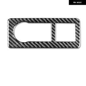 シボレー シルバラード タホ GMC アバランチ LTZ シエラ SLT 07-13 カーボン ヘッドライト スイッチ パネル カバー 車内 ステ - Black B