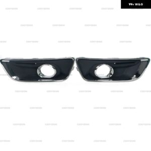 シボレー FOGLAMP FOGLIGHT マリブ 2012-15 フロント バンパー フォグライト ランプ グリル カバー フレーム - 1 Pair cover