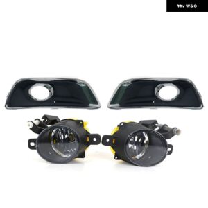 シボレー FOGLAMP FOGLIGHT マリブ 2012-15 フロント バンパー フォグライト ランプ グリル カバー フレーム - 1 set