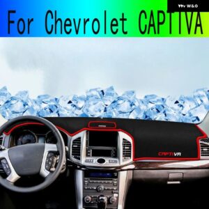 シボレー CAPTIVA ダッシュボード カバー マットサンシェード 回避ライトパッド カーペット抗 UV ケース装飾アクセサリー ダッシュボード - LHD