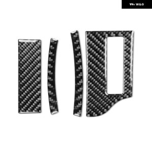 シボレー シルバラード タホ GMC アバランチ LTZ シエラ SLT 2007-13 カーボン スピードメーター 両側 トリム 車内 ステッカ - black
