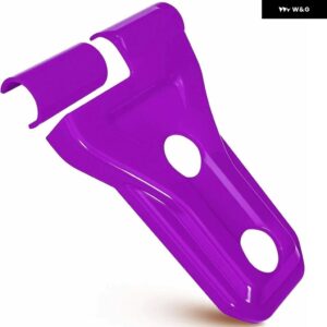 ジープ ドアヒンジ カバー トリム ステッカー ラングラー JL 4ドア 2ドア - Purple
