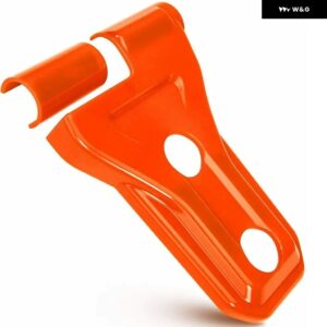 ジープ ドアヒンジ カバー トリム ステッカー ラングラー JL 4ドア 2ドア - Orange