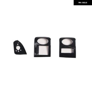アウディ TT 2008 2009 2010 2012 2013 2014 カーアクセサリーギア ボックス ウォーターカップ フレーム カーボン スタイル トリム WINDOWS コントロール - Power Windows