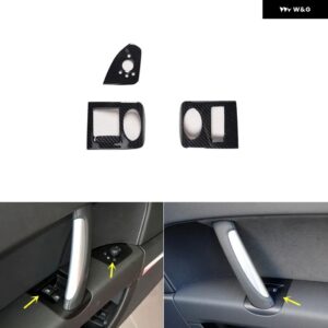 アウディ TT MK2 8J 2008-13 プラスチック カーボン スタイル 装飾 アクセサリー インテリア ギア トリム ステッカー - Windows control pane