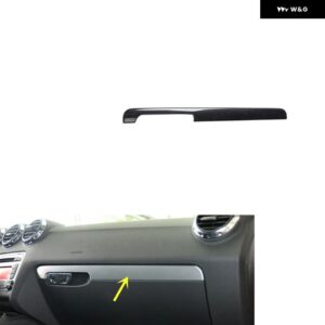 アウディ TT MK2 8J 2008-13 プラスチック カーボン スタイル 装飾 アクセサリー インテリア ギア トリム ステッカー - Car front