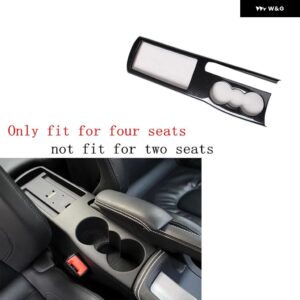 アウディ TT MK2 8J 2008 09 10 11 12 13 右ハンドル プラスチック カーボン スタイル 装飾 アクセサリー インテリア ステッカー - Cup frame