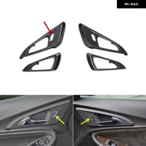 シボレー マリブ XL 2016-22 プラスチック カーボン スタイル 装飾 アクセサリー インテリア ステッカー - Type A Door handle