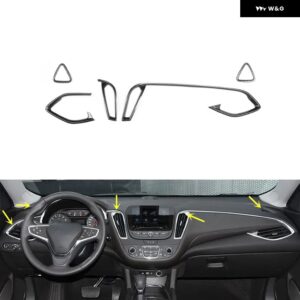 シボレー マリブ XL 2016-22 プラスチック カーボン スタイル 装飾 アクセサリー インテリア ステッカー - Air vents