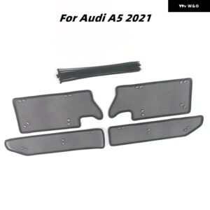 アウディ A5 2017-2020 2021 アクセサリー防虫ネット 装飾 表面 ステンレス ウォータータンク 通信カバー パッチ - 1Pcs　5GG959857