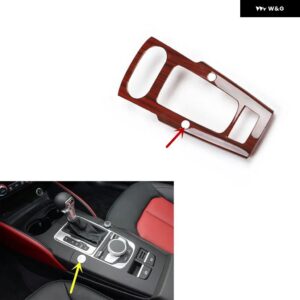 アウディ A3 8V 2014-20 プラスチック 木目調 装飾 アクセサリー インテリア ドア トリム ステッカー - Type B Gear
