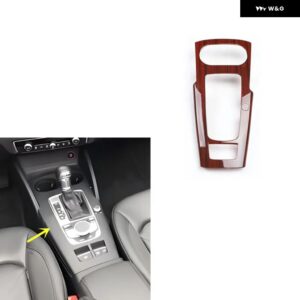 アウディ A3 8V 2014-20 プラスチック 木目調 装飾 アクセサリー インテリア ドア トリム ステッカー - Type A Gear