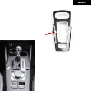 アウディ A3 8V 2014 15 16 17 18 19 20 右ハンドル プラスチック カーボン スタイル 装飾 アクセサリー インテリア トリム ステッカー - Type B Gear