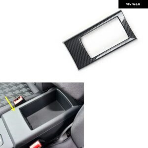 アウディ A3 8V 2014 15 16 17 18 19 20 右ハンドル プラスチック カーボン スタイル 装飾 アクセサリー インテリア トリム ステッカー - Storage frame