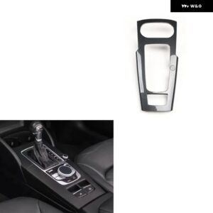 アウディ A3 8V 2014 15 16 17 18 19 20 右ハンドル プラスチック カーボン スタイル 装飾 アクセサリー インテリア トリム ステッカー - Type A Gear