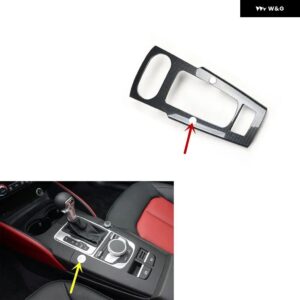 アウディ A3 8V 2014-20 プラスチック カーボン スタイル 装飾 アクセサリー インテリア トリム ステッカー - Type B Gear