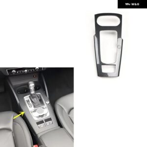 アウディ A3 8V 2014-20 プラスチック カーボン スタイル 装飾 アクセサリー インテリア トリム ステッカー - Type A Gear