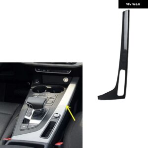 アウディ A4 B9 2017-24 プラスチック カーボン スタイル 装飾 アクセサリー インテリア トリム ステッカー - Side gear