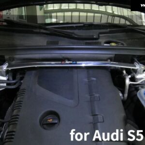 アウディ 2009 2010 2012 2013 A5 S5 B8 ストラットバーロッド強化ボディ シャーシバーバランスサスペンションを強化前 - S5