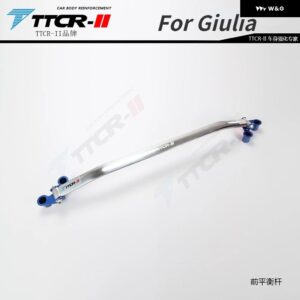 アルファロメオ ステルヴィオ ジュリア スウェイバー リンク アクセサリー フロントストラットバー アルミフロントアッパーストラットタワーバーに適合 - Giulia