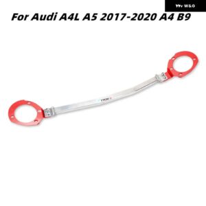 アウディ サスペンション A4 B9 A4L A5 2017-20 アクセサリーボディ補強スタビライザー アンチチルトロッド バランスバー - Red
