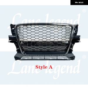 アウディ フロント バンパー グリル グリル RSQ5 Q5 8R 2009-2012 リペア RSQ5 スタイル カーツールアクセサリー ラジエーター グリル スタイリング - StyleA No Emblem