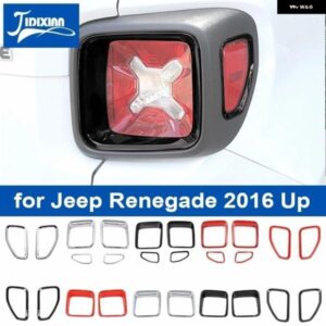 ジープ リアテールライト テールライト ランプ 装飾 カバー レネゲード 2016-24 アップ カスタムパーツ アクセサリー 交換用部品 互換品