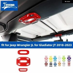 ジープ ラングラー JL グラディエーター JT 2018-23 車読書灯ランプ 装飾 カバー カスタムパーツ アクセサリー 交換用部品 互換品