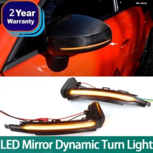 アウディ LED ダイナミックサイドミラー ウィンカーライト インジケーターウインカー シーケンシャルランプ A1 8X 2011-2019 カスタムパー