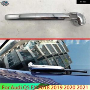 アウディ Q5 2018-2021 装飾 アクセサリー ABS クローム リアウィンドウ ワイパー アーム ブレード カバー トリム オーバーレイ ノズル モー